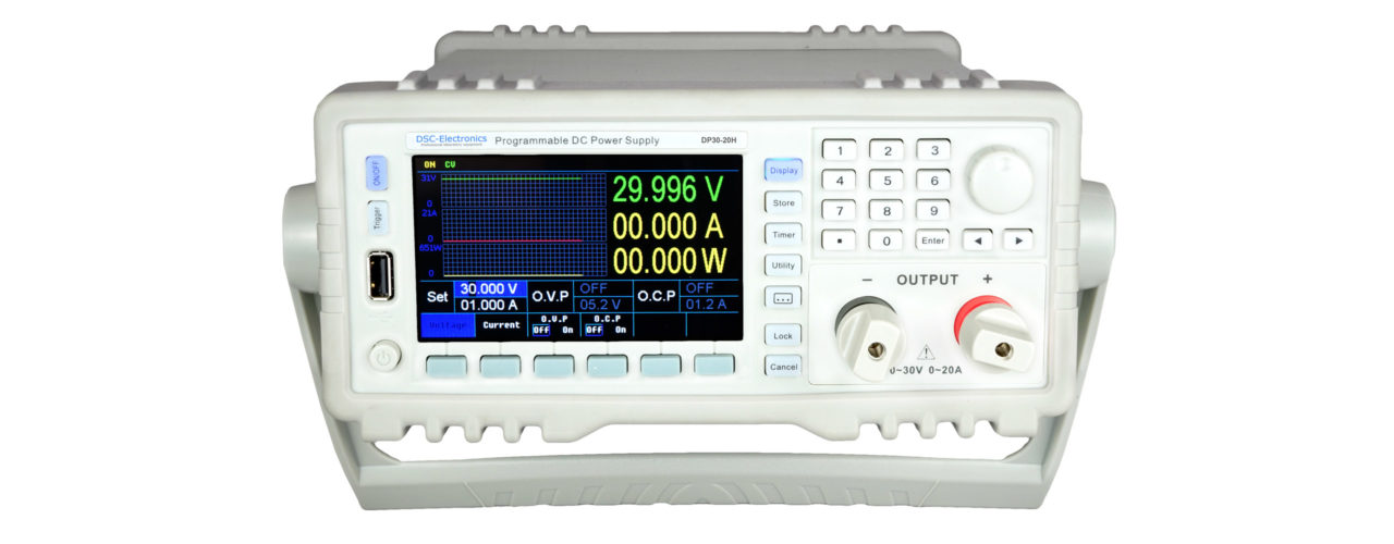 DP-H Series programmable Precision Laboratory Power Supply Front