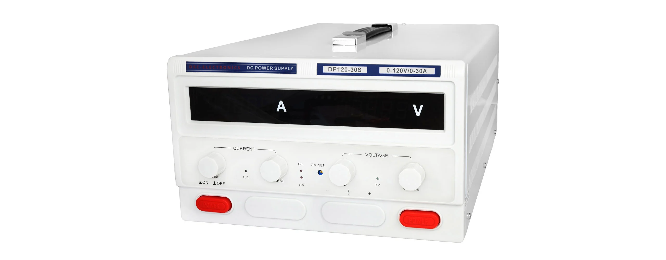 DP-S Serie kompaktes Labornetzgerät Front